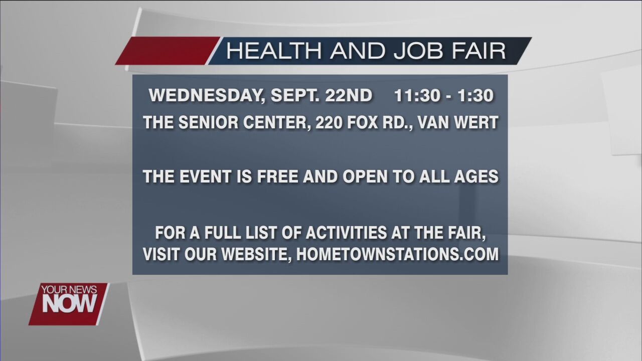 Van Wert Council on Aging to hold health and job fair